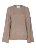 Lisa Yang Kristy crew-neck cashmere sweater - Brown