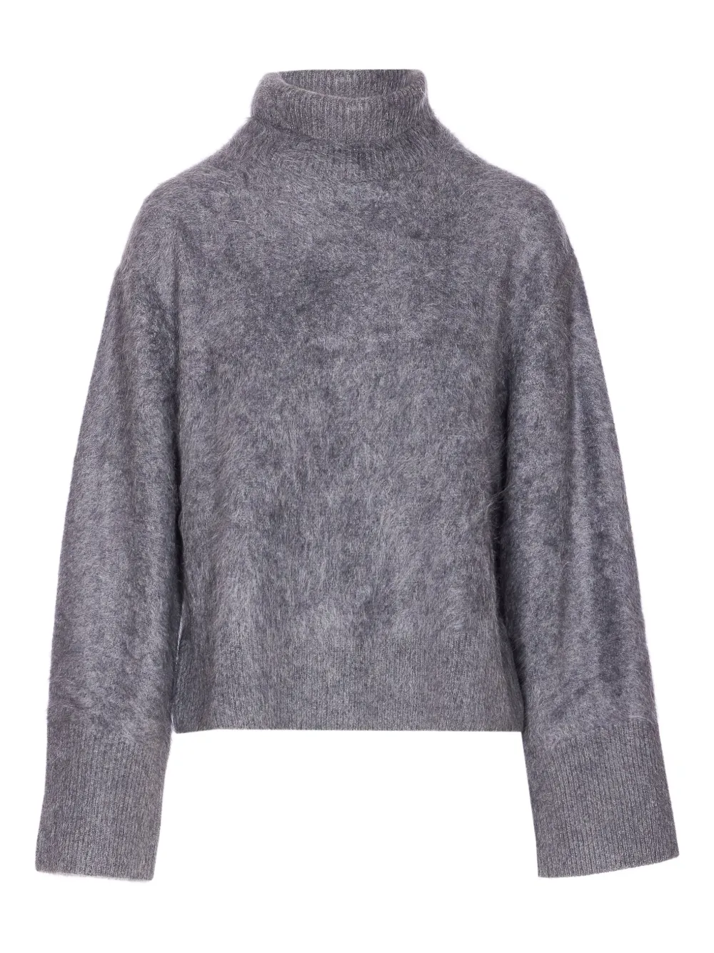 Lisa Yang The Floren High-neck Cashmere Sweater In Gray