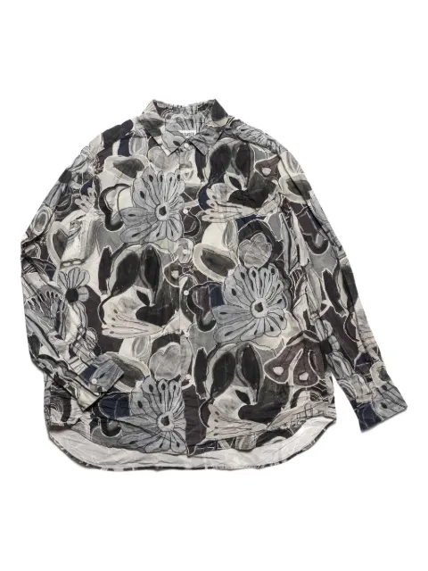 Casey Casey Big Raccourcie printed shirt