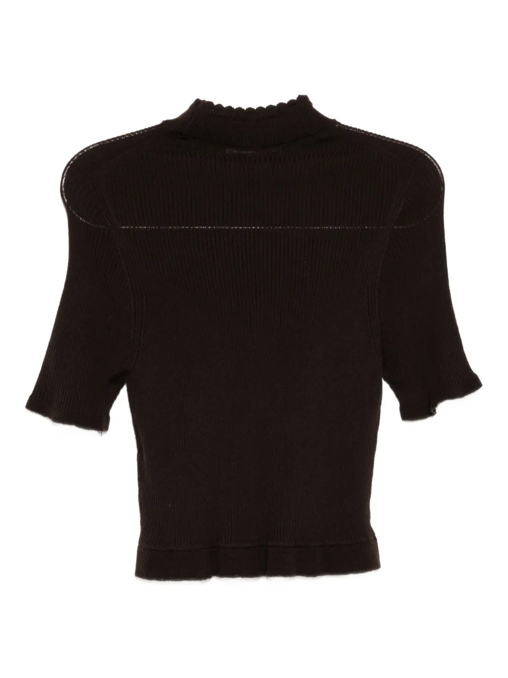 Cecilie Bahnsen Bentley Top In Brown
