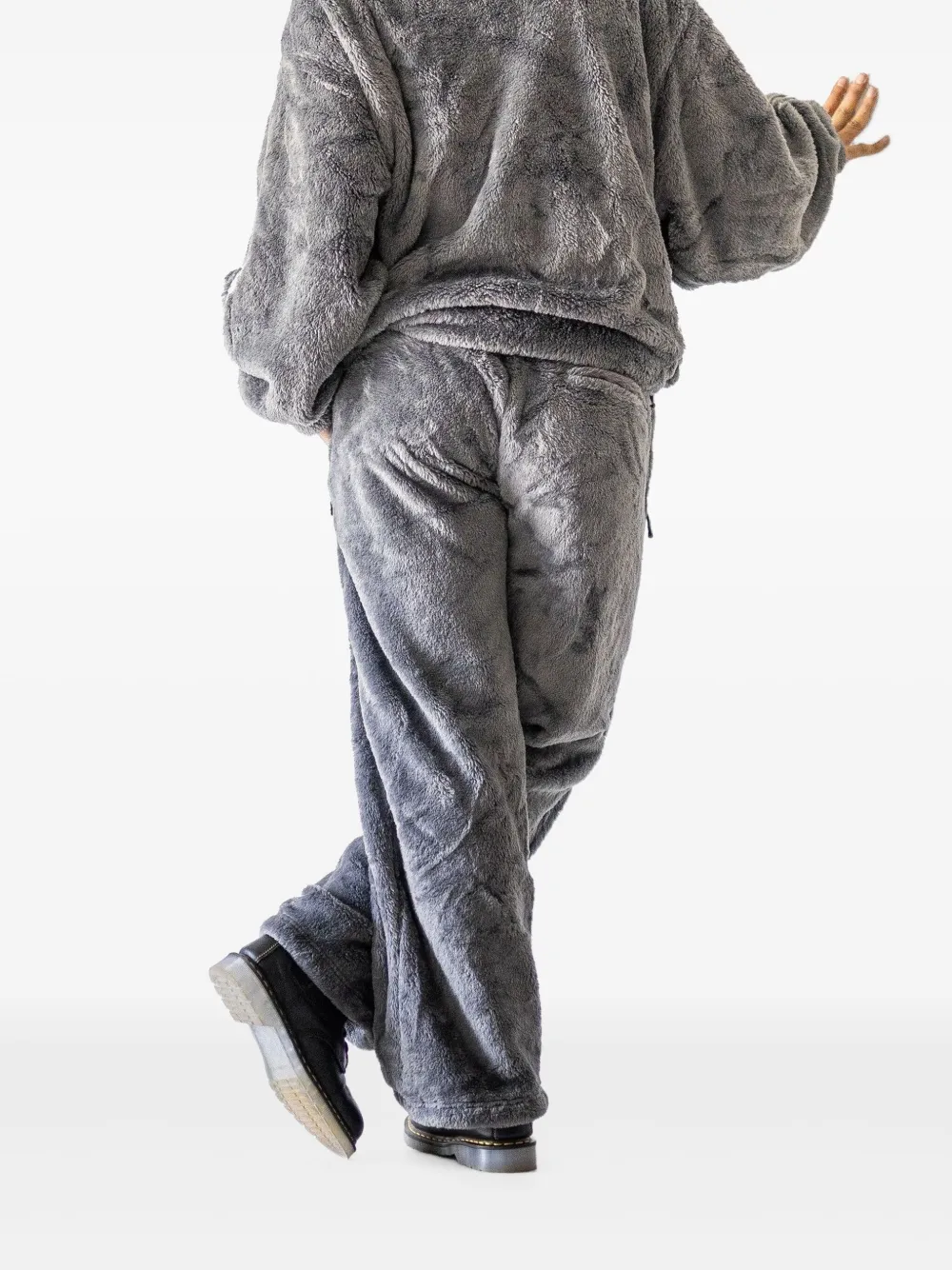 Doublet Broek met rits Grijs