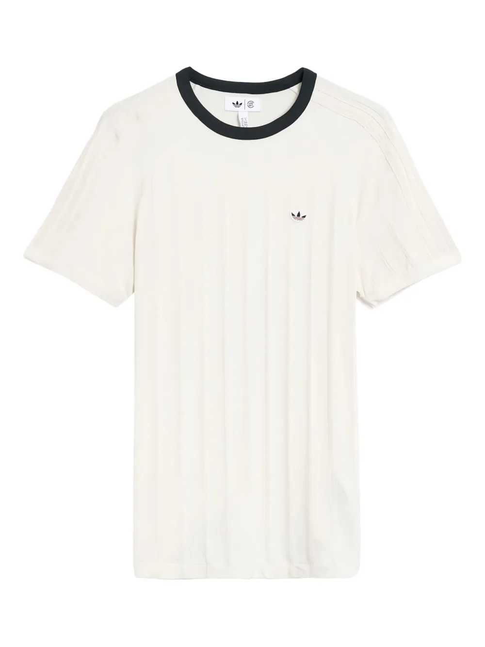 adidas playera tejido de canalé en colaboración con Clot | blanco | Image 1