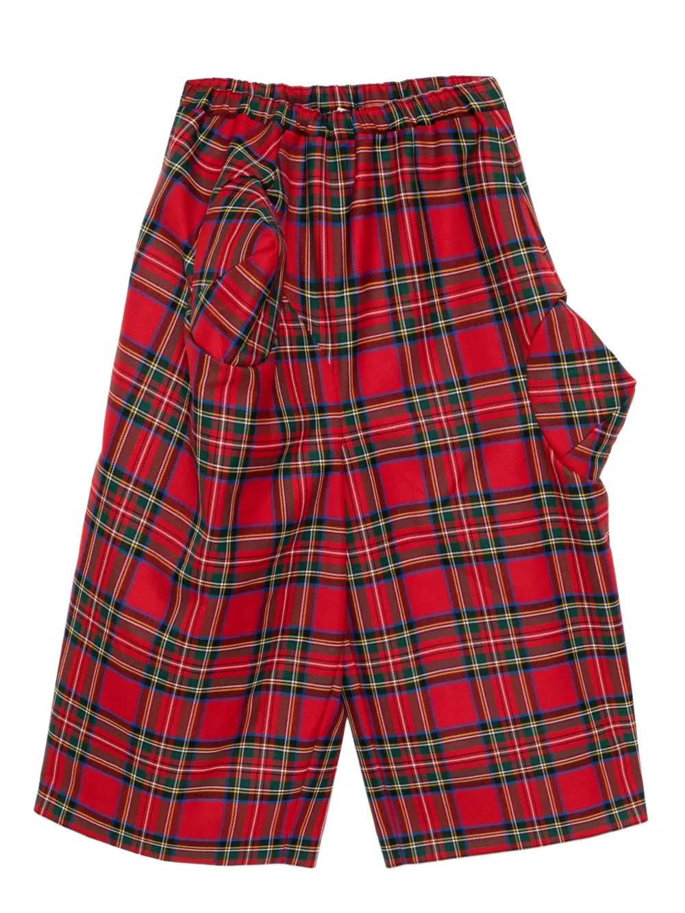 Comme Des Garçons plaid trousers - Rosso