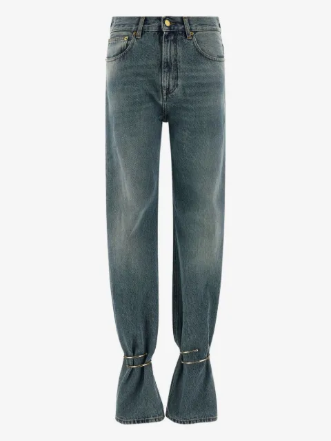 DARKPARK Marion hoop-detail cotton jeans