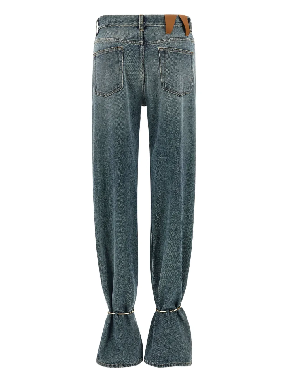 DARKPARK Marion hoop-detail cotton jeans | Straight-Leg Jeans | Image 2