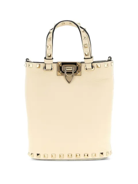 Valentino Garavani Rockstud leather mini tote bag 