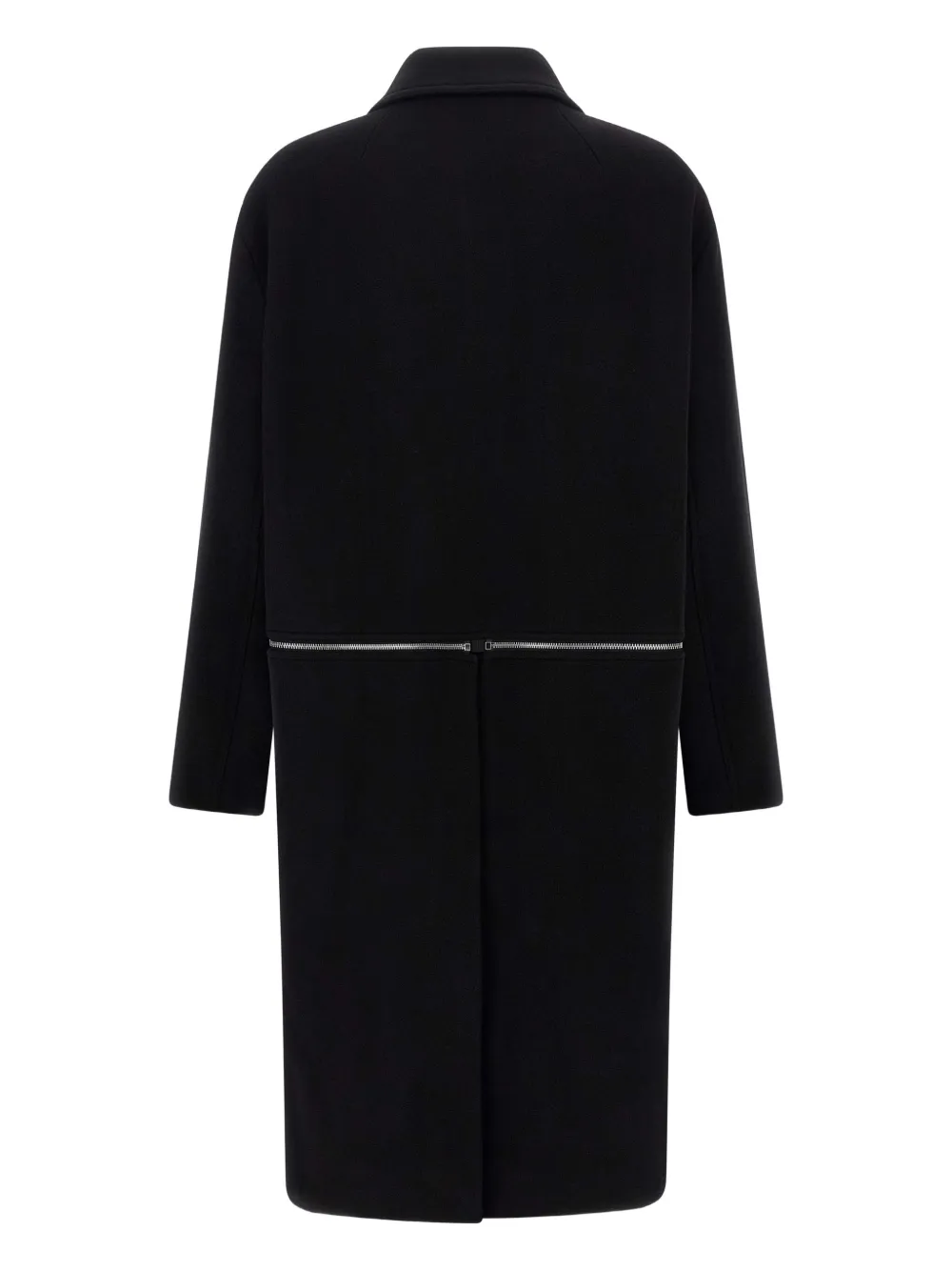 Rick Owens Blixa Jumbo Mac harness-detail zipped coat | Single Breasted Coats | Image 2