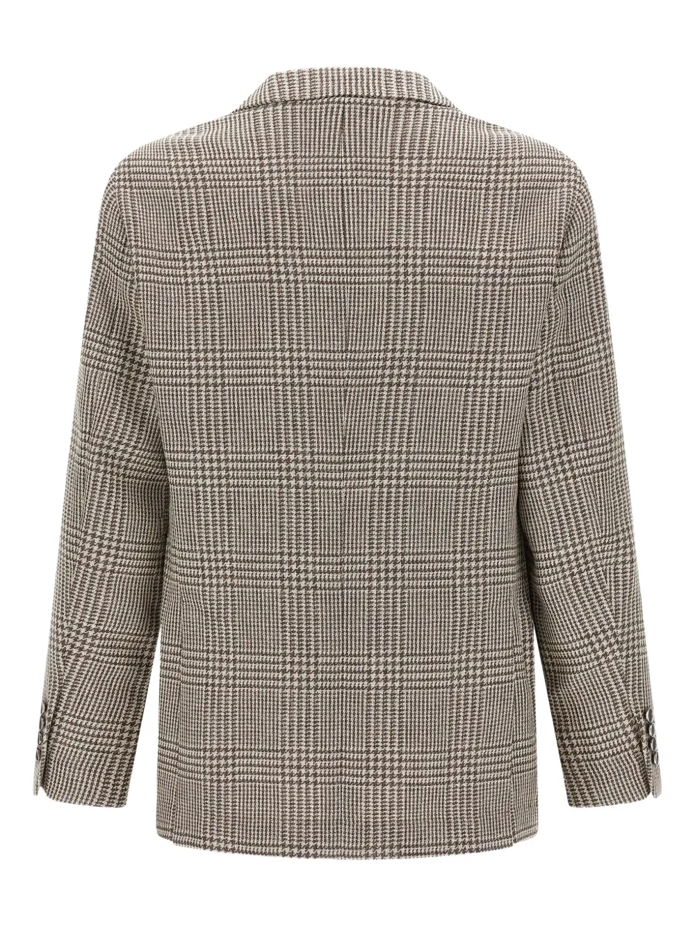 Brunello Cucinelli houndstooth check single-breasted blazer | Blazers | Image 2