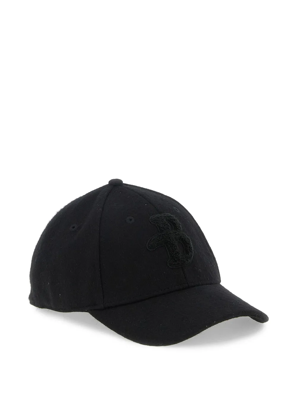 Ballantyne Honkbalpet met logopatch Zwart