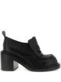 Moschino 90mm Olivia leather loafers - Black