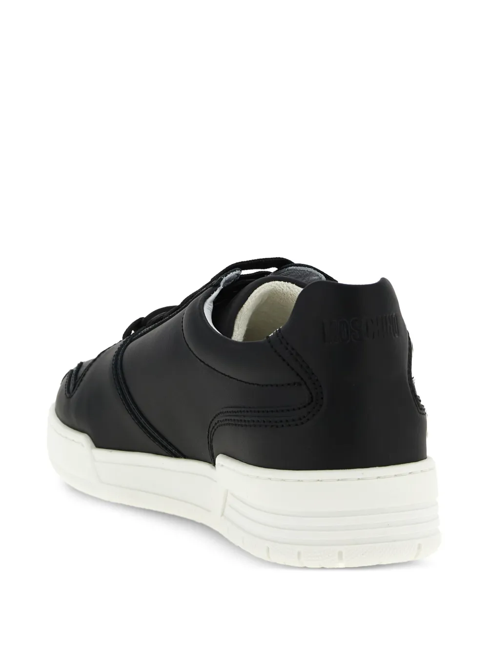 Moschino logo-plaque sneakers Black