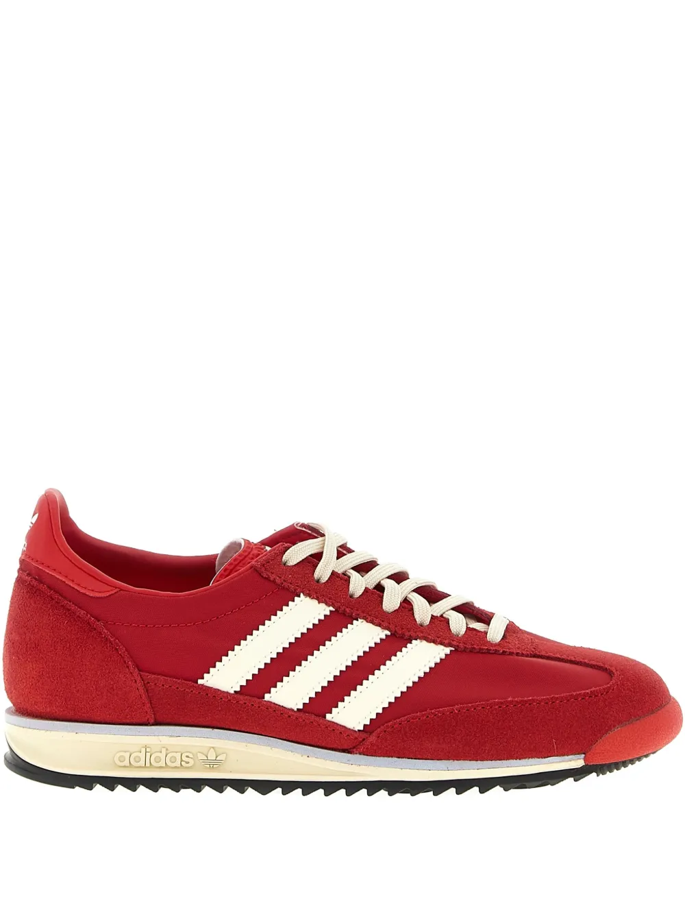 Adidas SL72 three-stripe sneakers Red