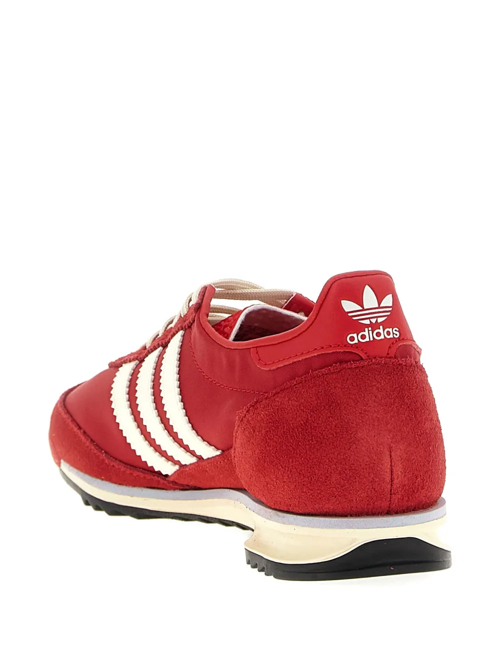 Adidas Originals Sl 72 Sneakers With Rubber Sole And Stripes In Red
