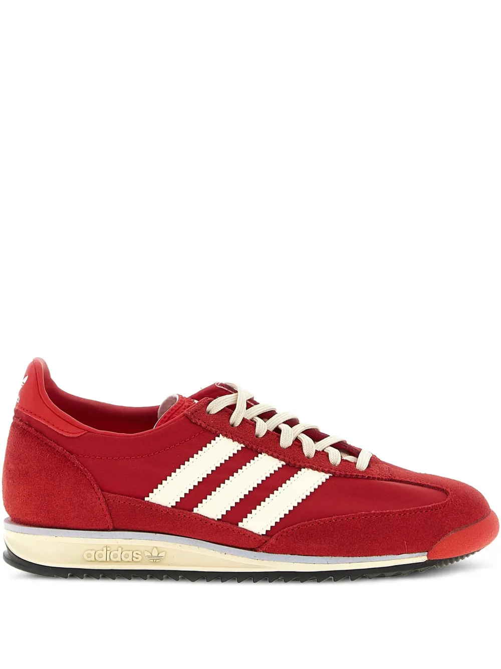 Adidas SL72 three-stripe sneakers Red
