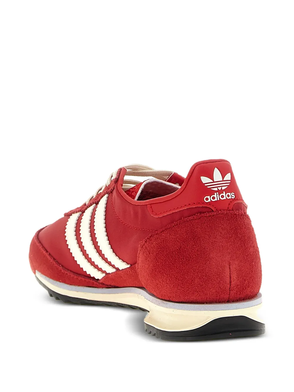 adidas SL72 three-stripe sneakers Red