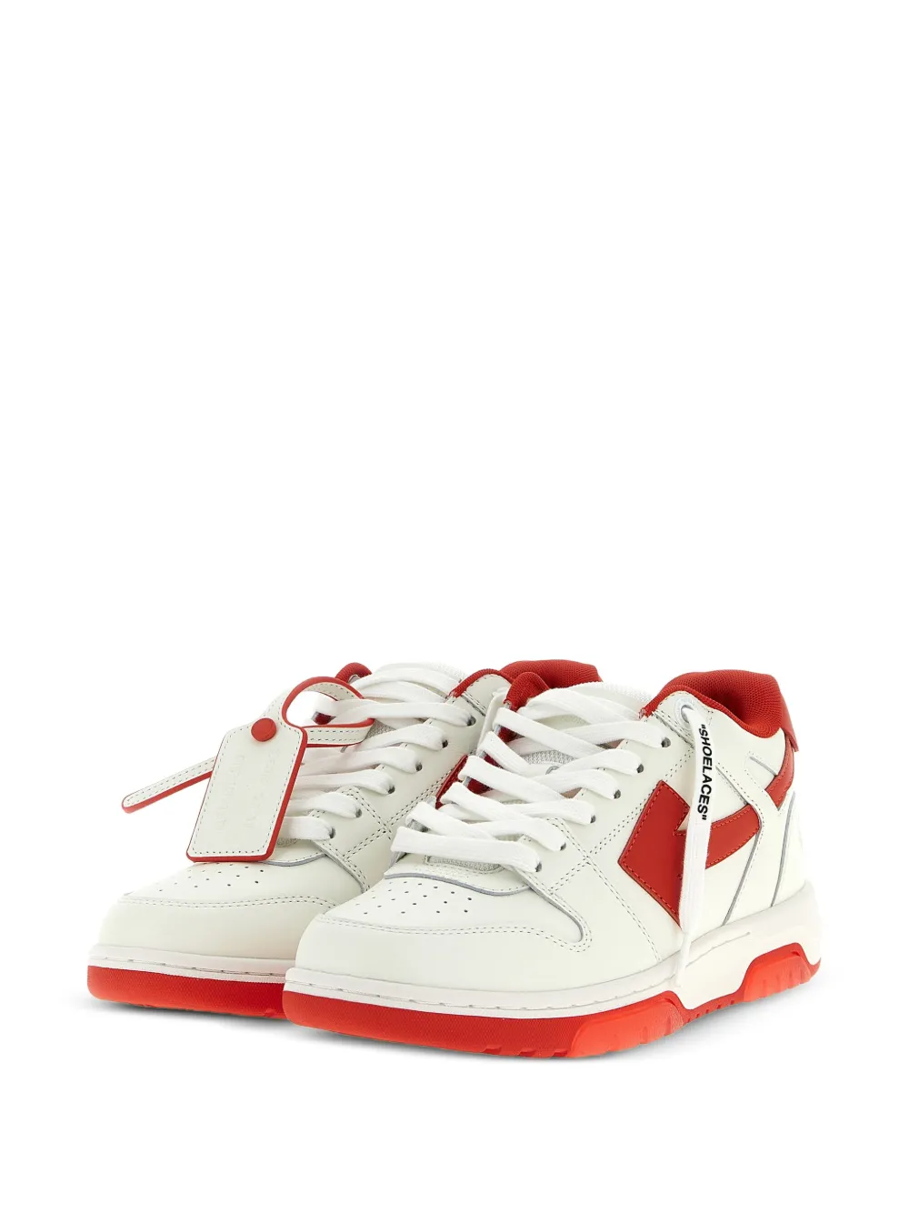 Off-White Out Of Office sneakers Rood