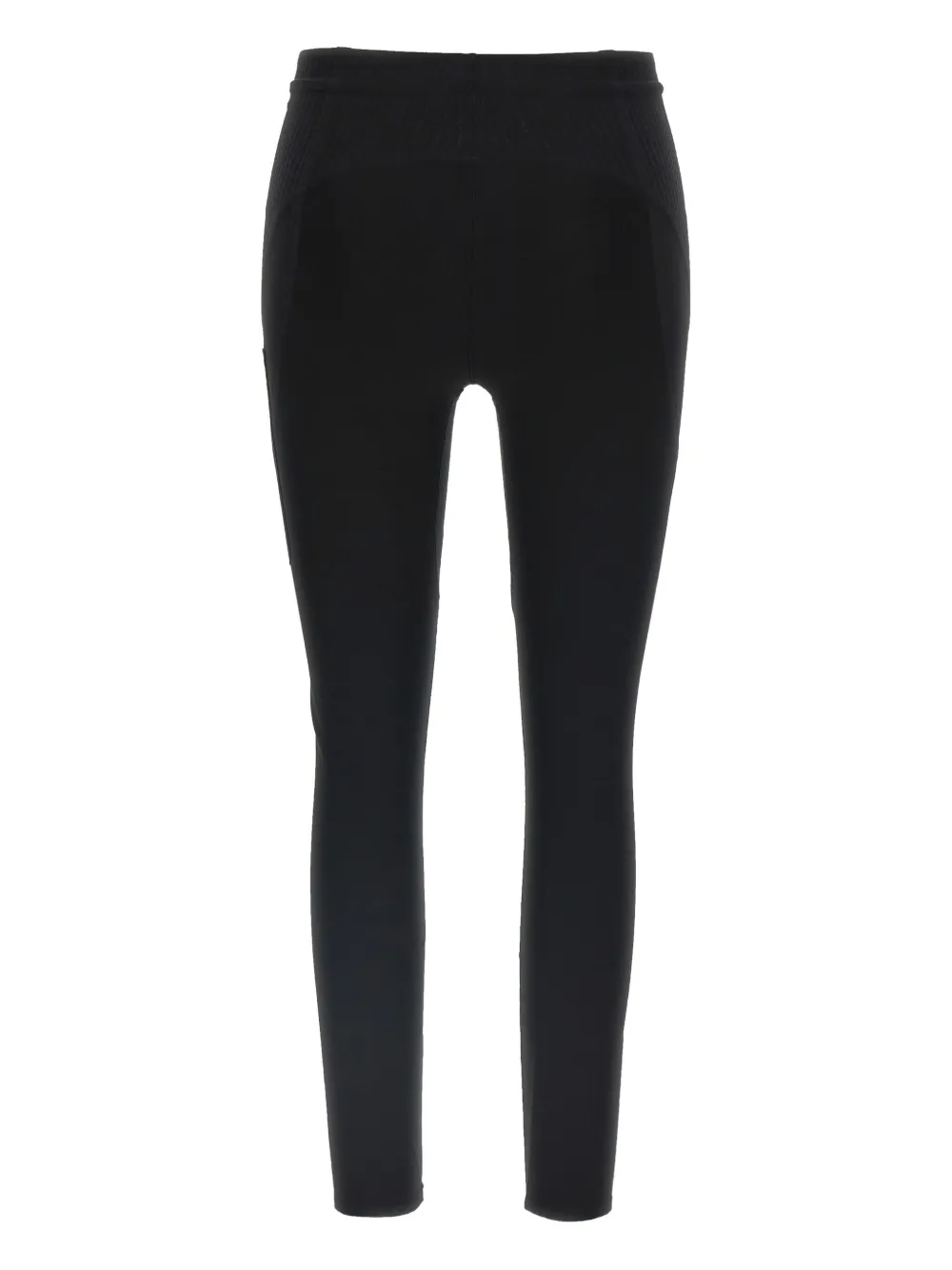 Y-3 logo-detail leggings - Zwart