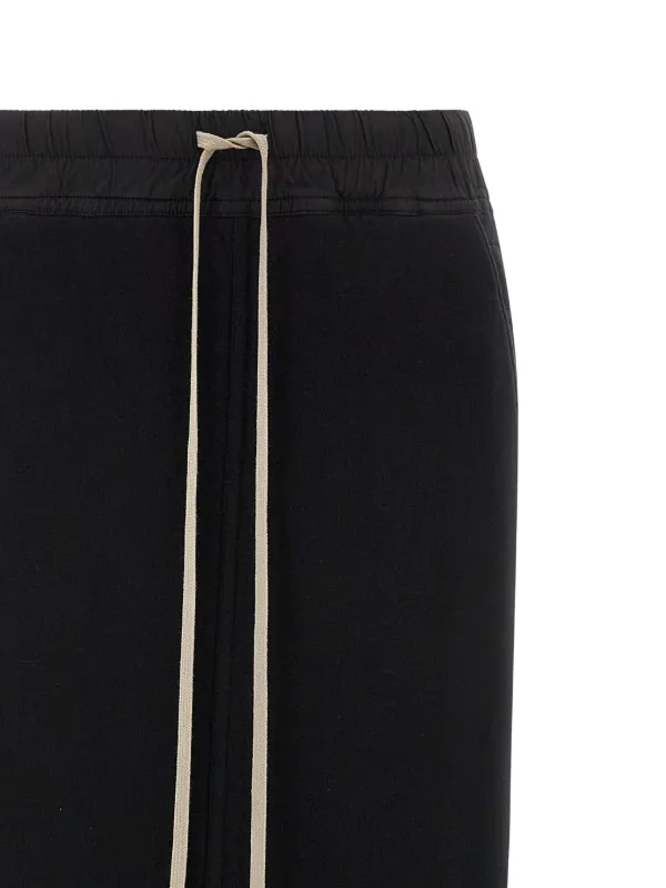 Rick Owens DRKSHDW Pillar フリース スカート | ブラック | FARFETCH JP