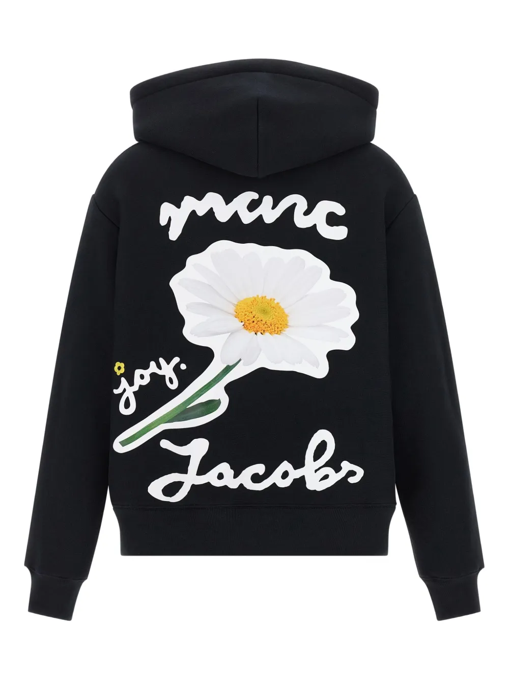 Marc Jacobs Joy daisy-print hoodie - Zwart
