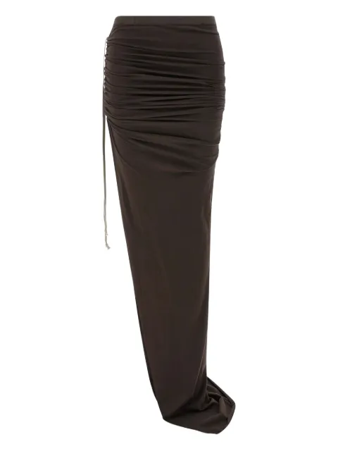 Rick Owens DRKSHDW Edfu side-split maxi skirt