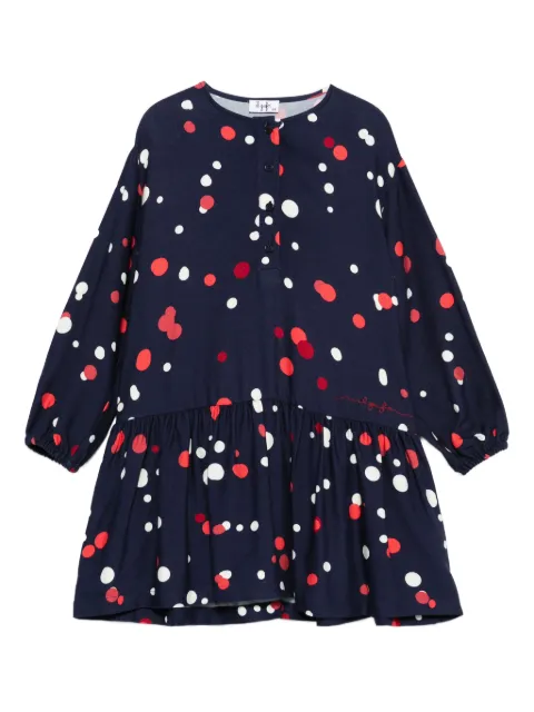 Il Gufo vestido con motivo de lunares