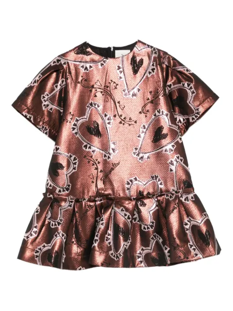 Simonetta heart-motif blouse 