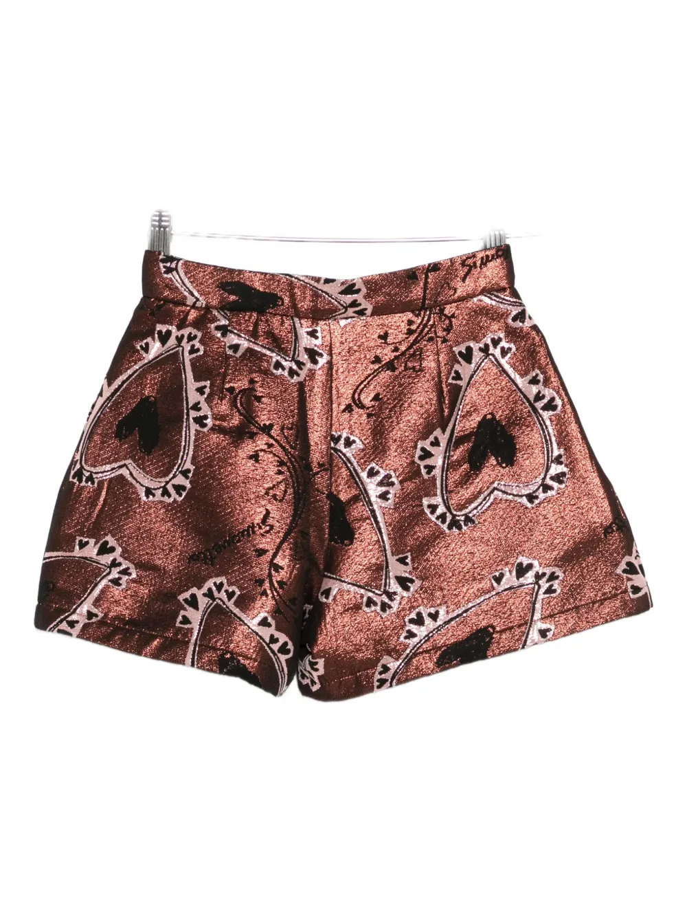 Simonetta heart-print shorts | Girls Casual Shorts | Image 2