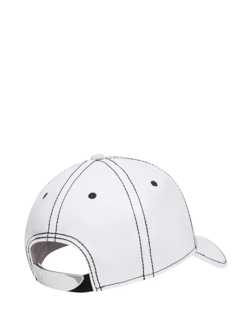 Ferrari logo-embroidered baseball cap - Wit