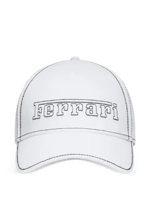 Ferrari gorra de béisbol con logo bordado