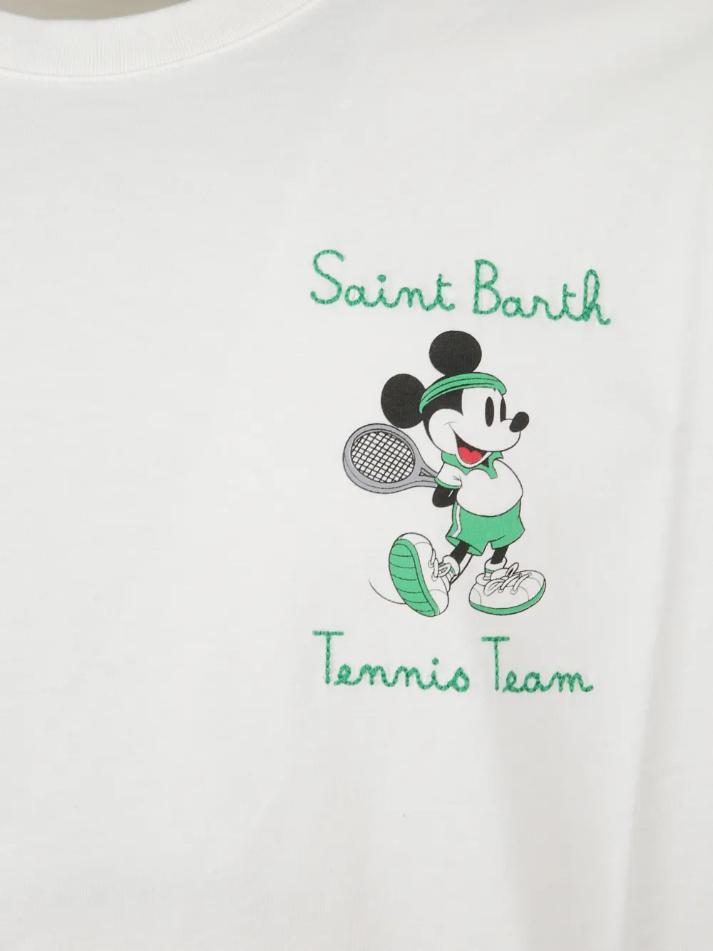 MC2 Saint Barth Arnott Tennis Team T-shirt Wit