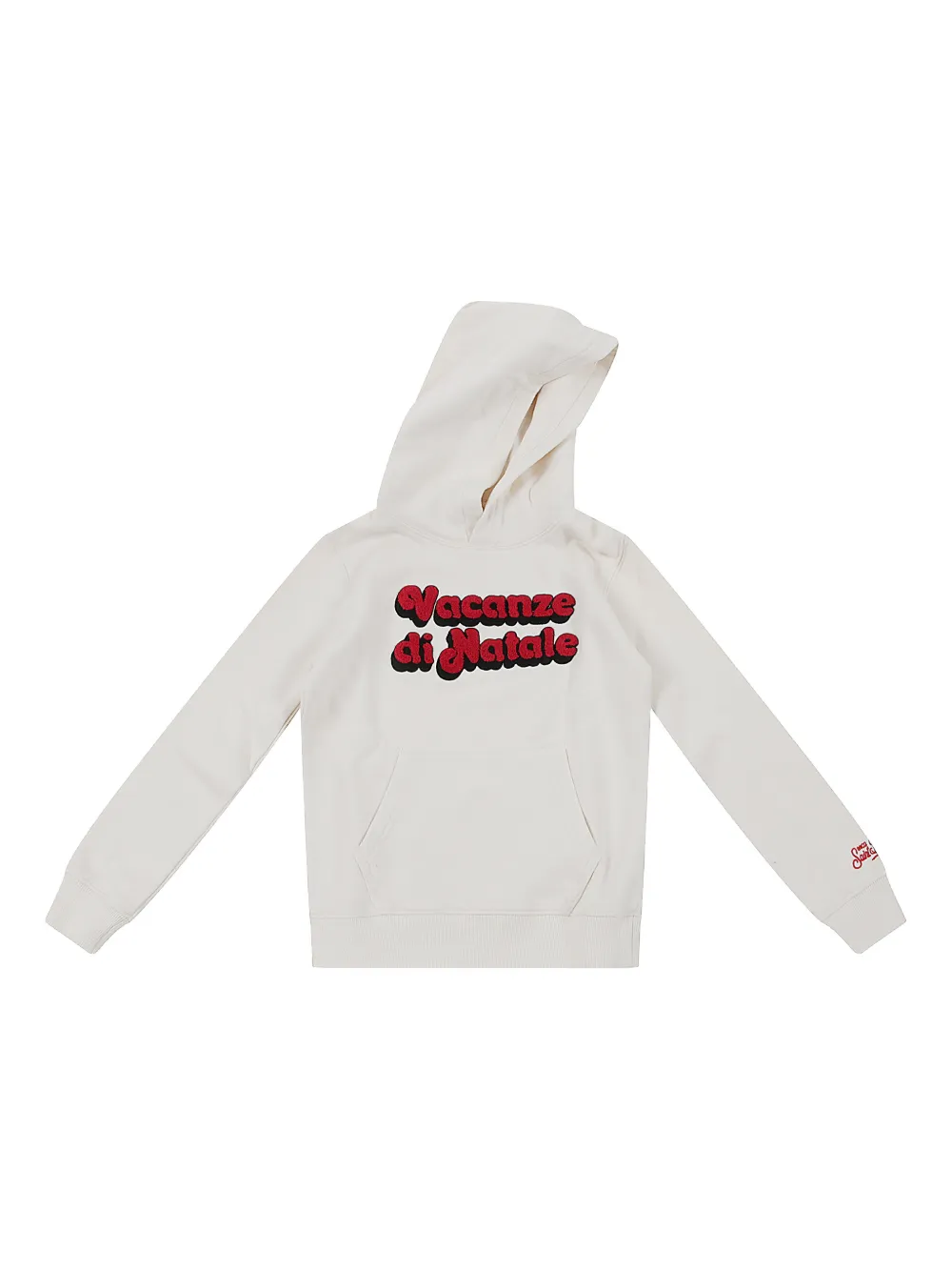 MC2 Saint Barth Kids x Vacanze Di Natale Felpa con cappuccio Oliver - Bianco