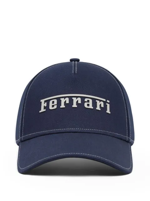 Ferrari Baseballkappe mit Logo-Print