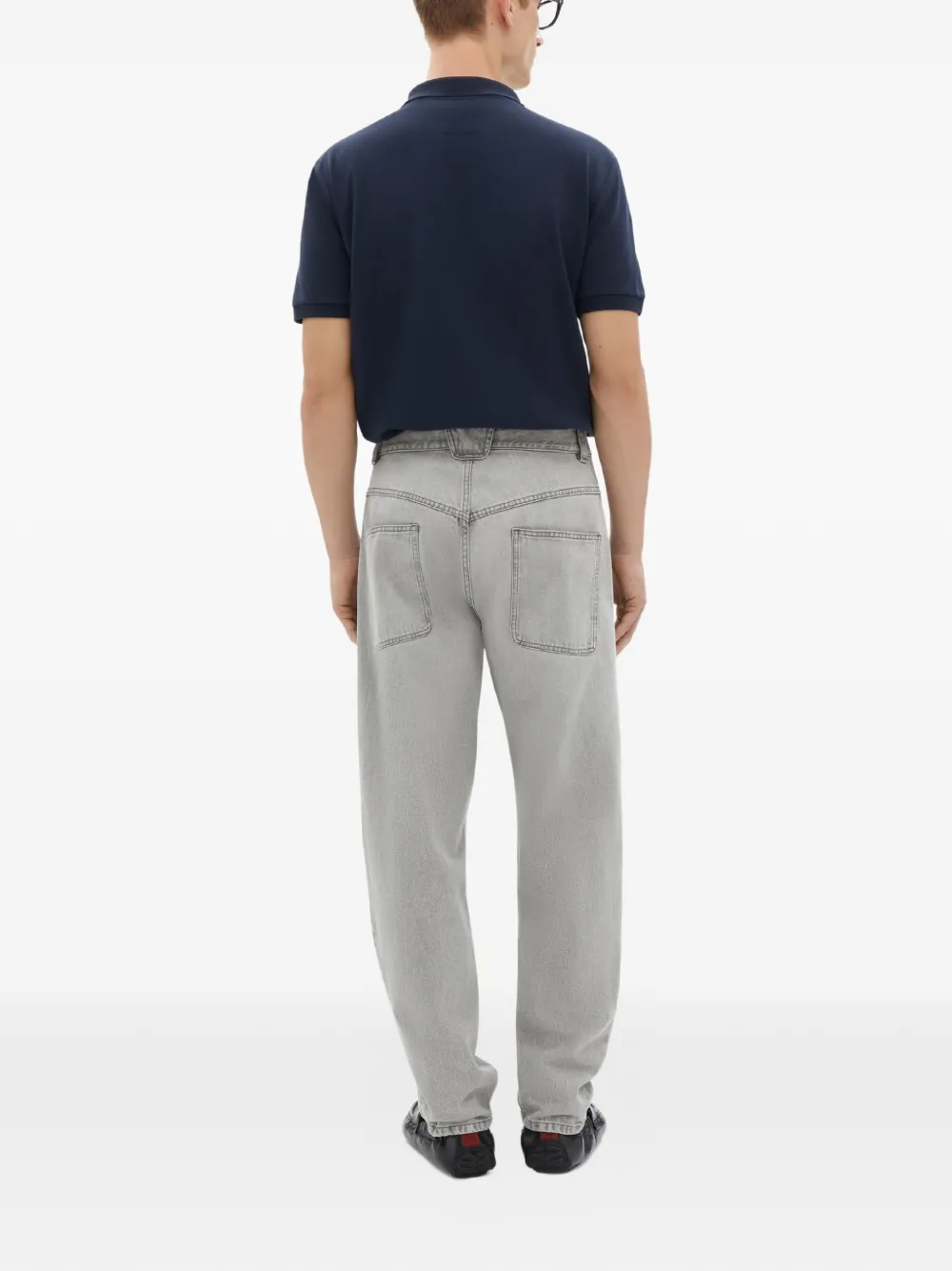 Ferrari short-sleeve piqué polo shirt - Blauw