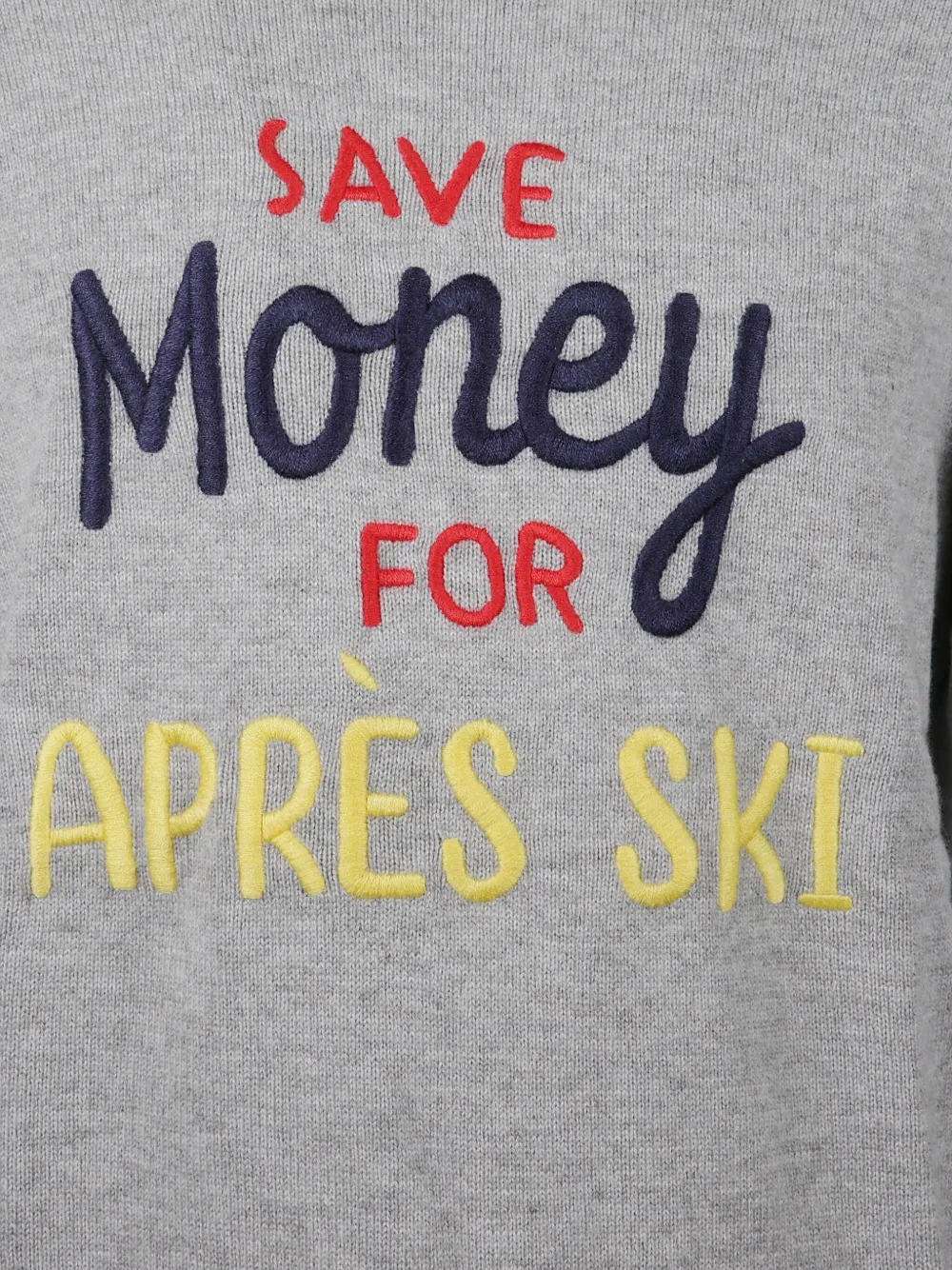 Mc2 Saint Barth Heron Long Sleeve Crew Neck Sweatshirt In Gray