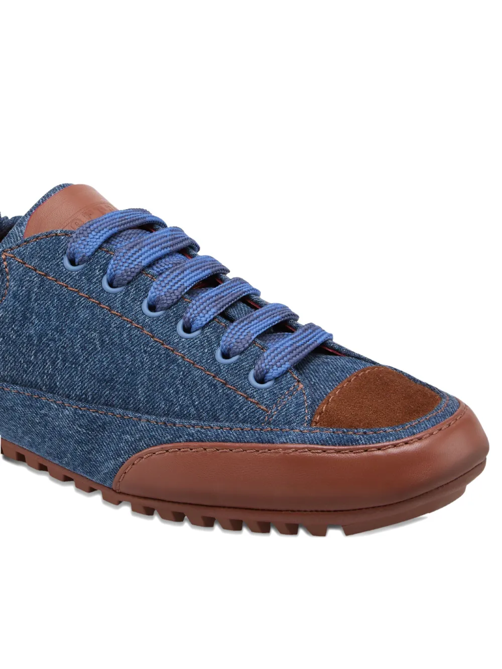 Ferrari Driver Sneakers In Denim In Blue