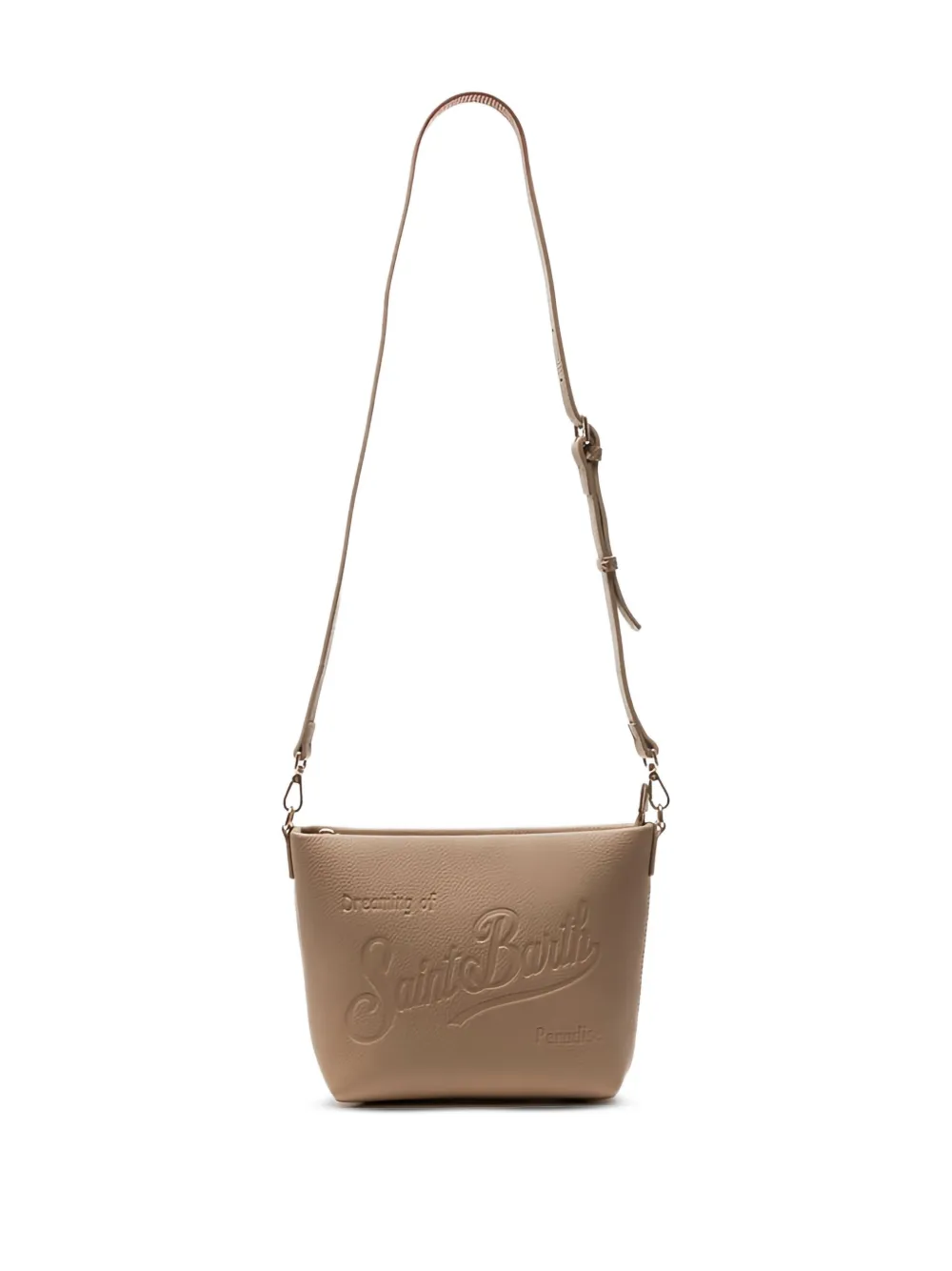 MC2 Saint Barth Aline crossbodytas met reliëf Beige