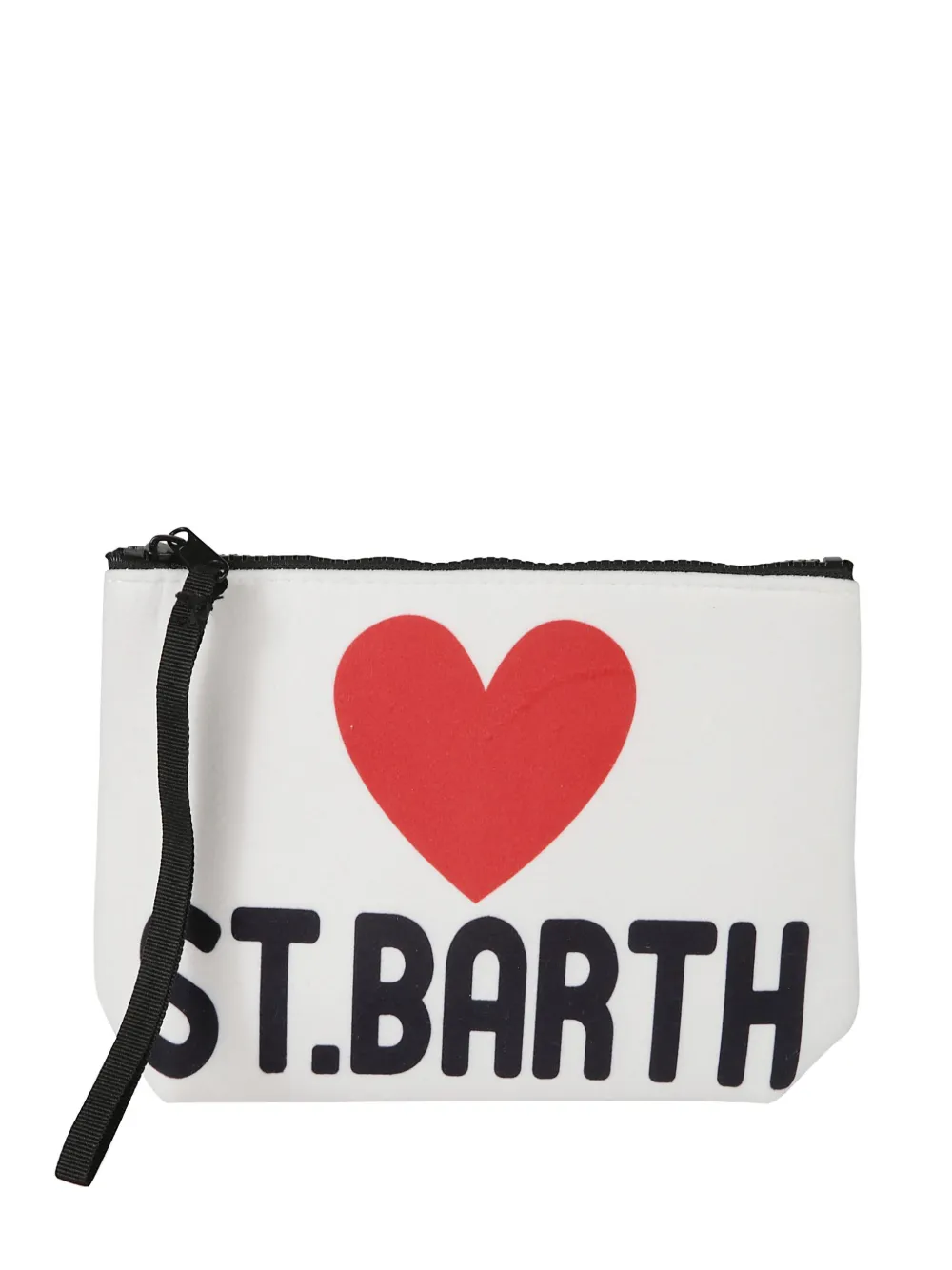 MC2 Saint Barth Bolsa Aline mini com motivo de coração | Branco | Image 1