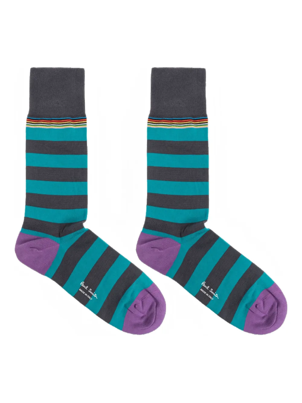 Paul Smith striped socks | Grey | Image 1