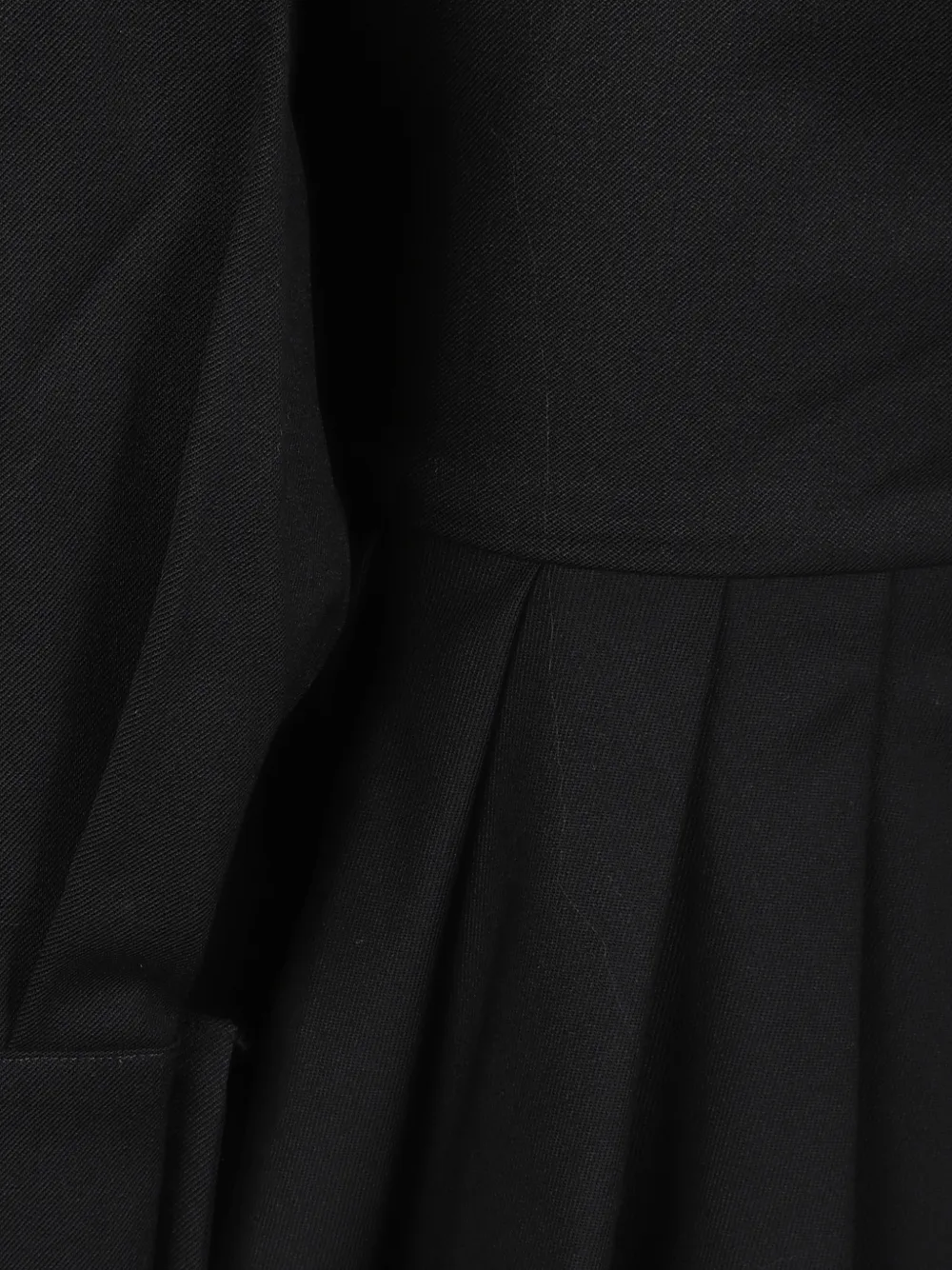 Les Filles D'eva Button Pleated Mini Dress In Multi