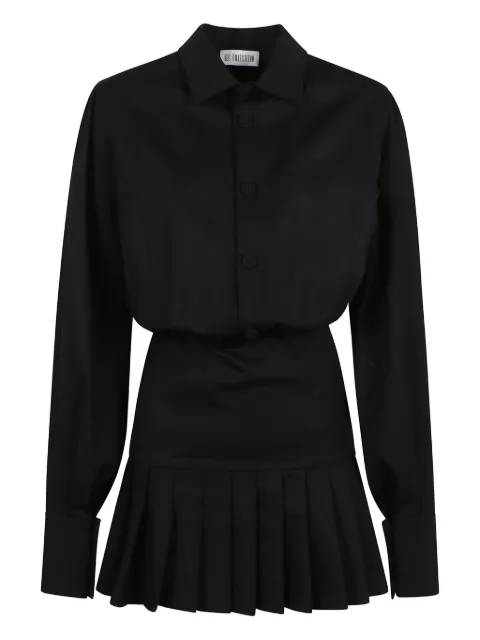 Les Filles d'Eva button pleated mini dress