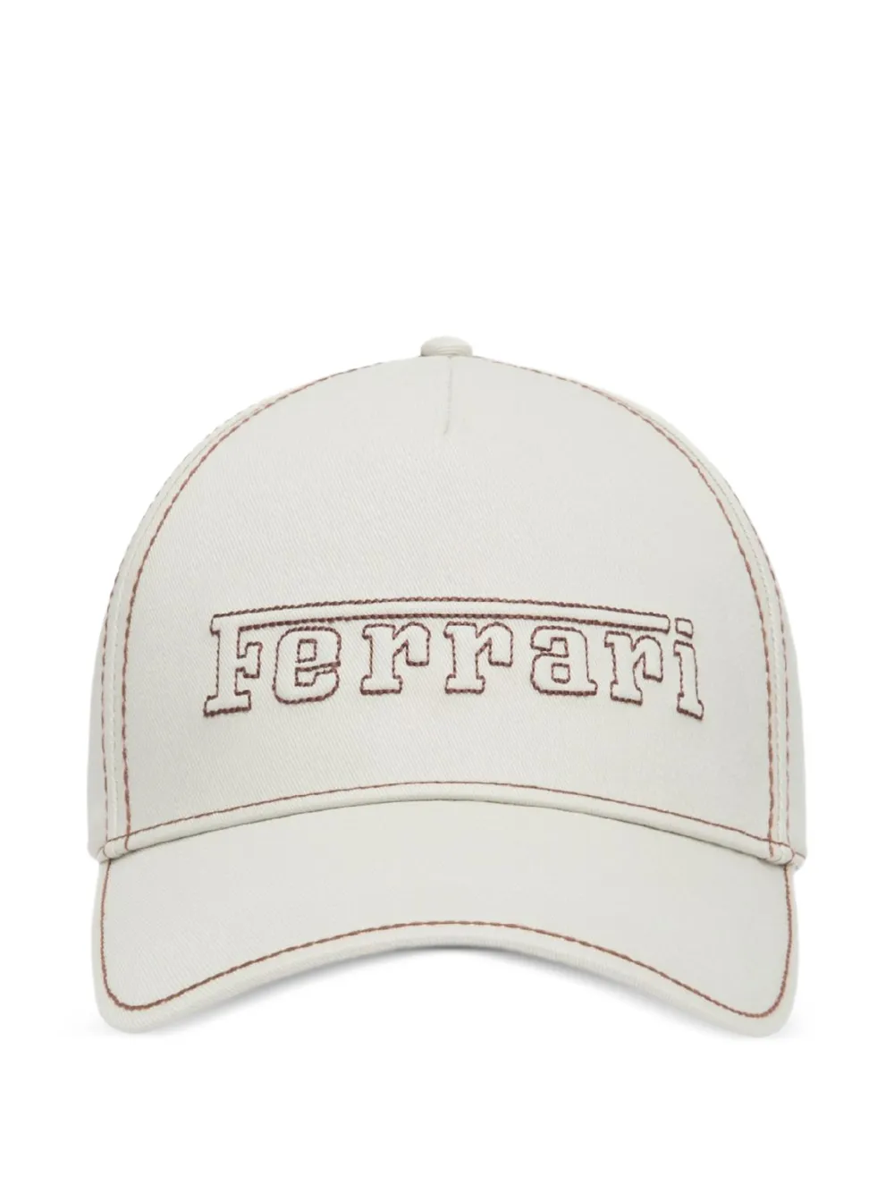 Ferrari gorra de béisbol con logo bordado en relieve | neutro | Image 1