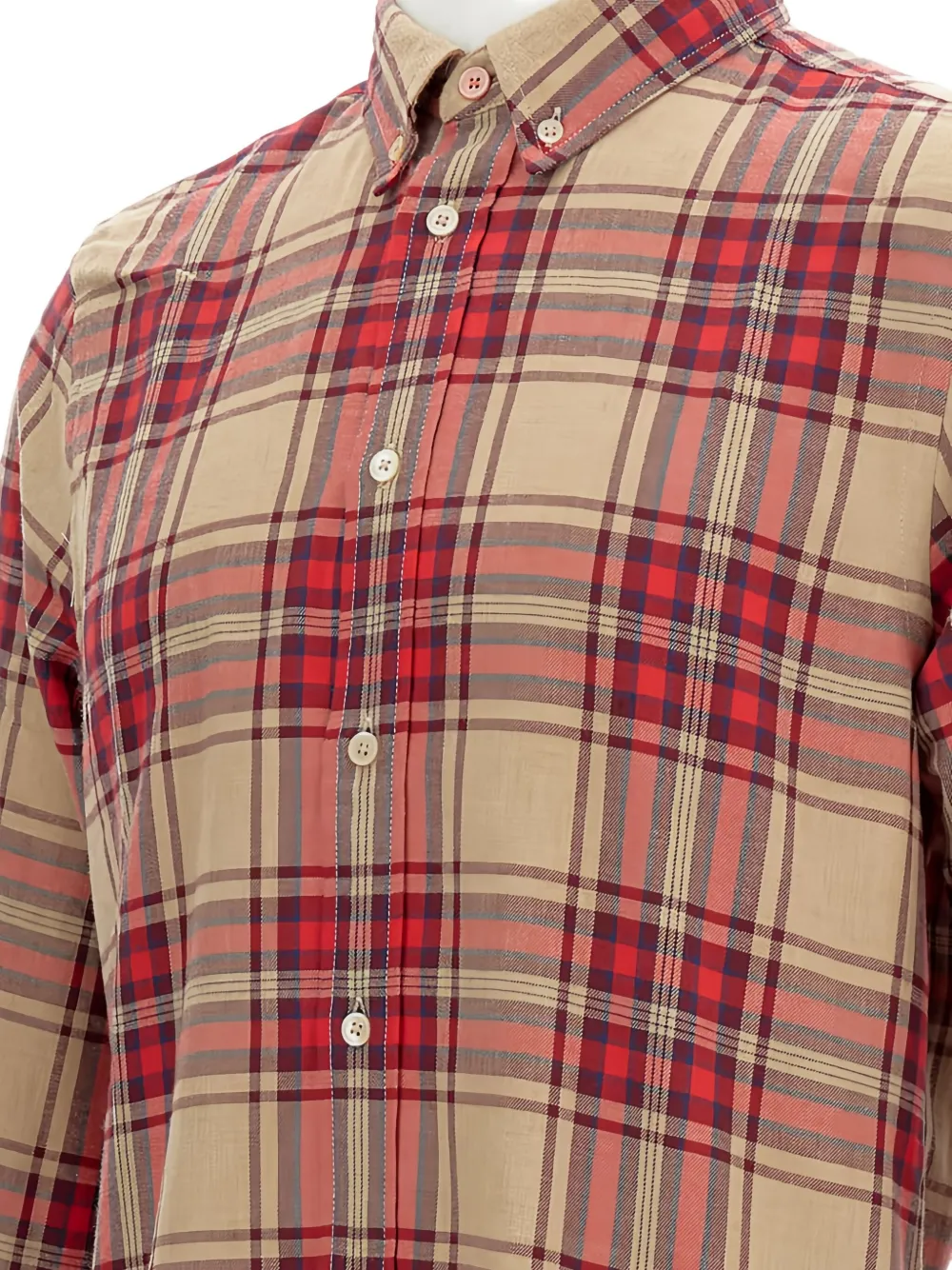 Ps By Paul Smith Checked Shirt In Multi