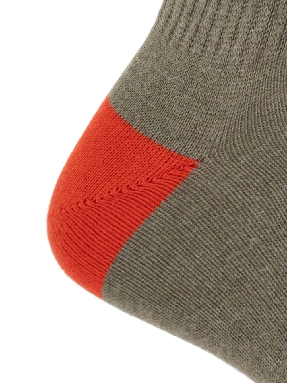 Paul Smith Ribbed Graphic Socks In Gray