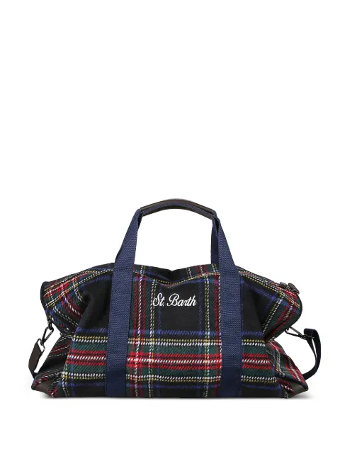 MC2 Saint Barth tartan-pattern tote bag