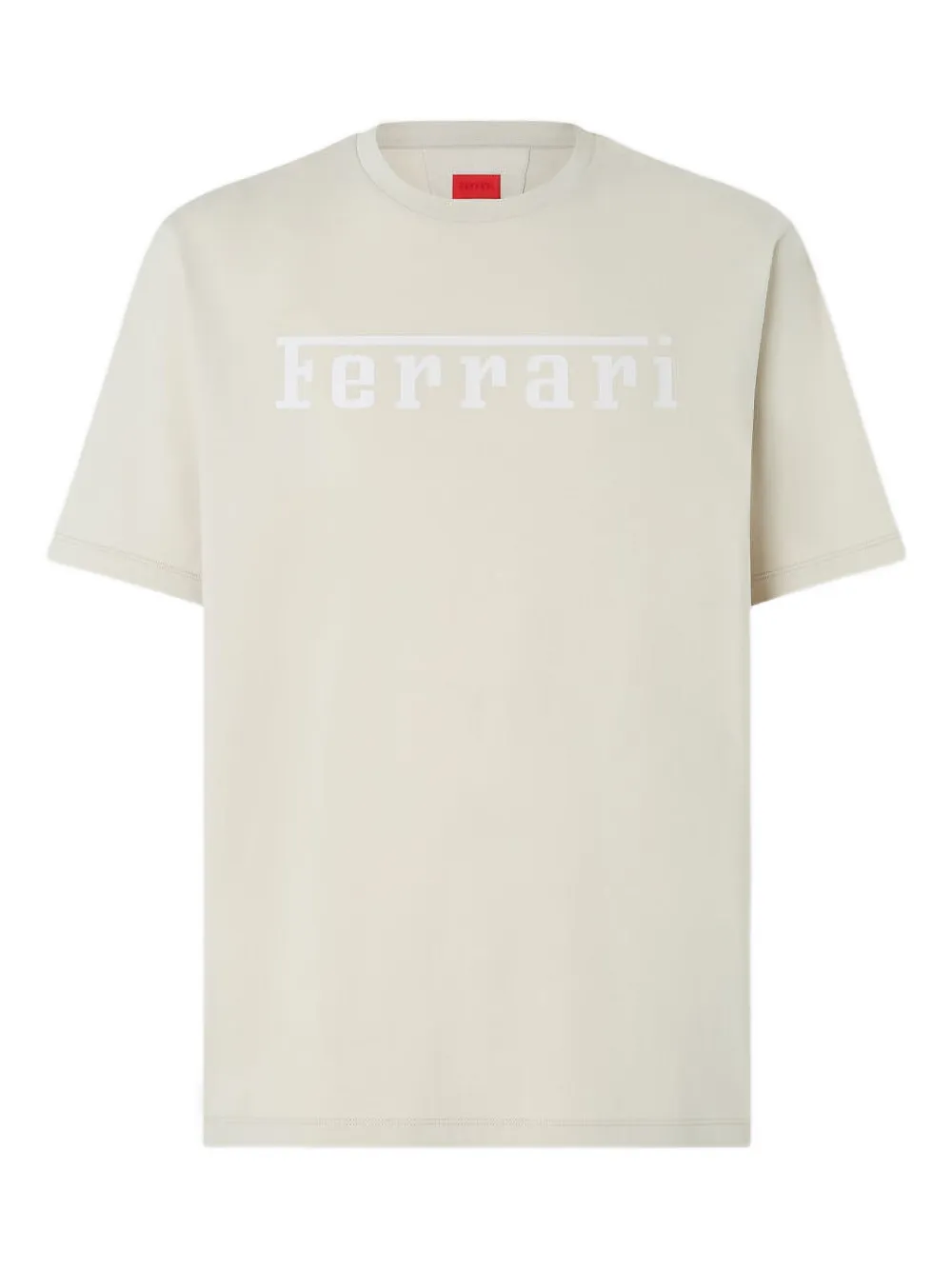 Ferrari playera con logo estampado | neutro | Image 1