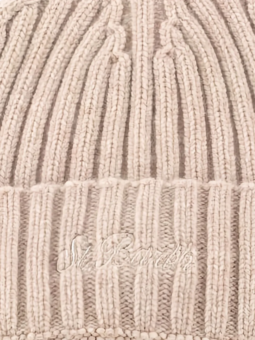 MC2 Saint Barth ribbed embroidered beanie | Image 2
