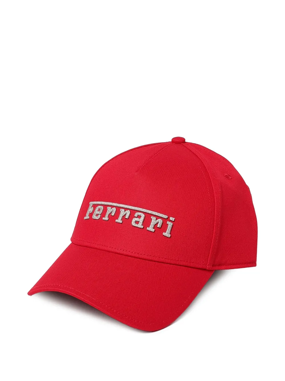 Ferrari Honkbalpet met geborduurd logo Rood