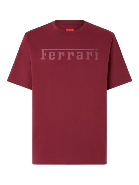 Ferrari logo-print T-shirt
