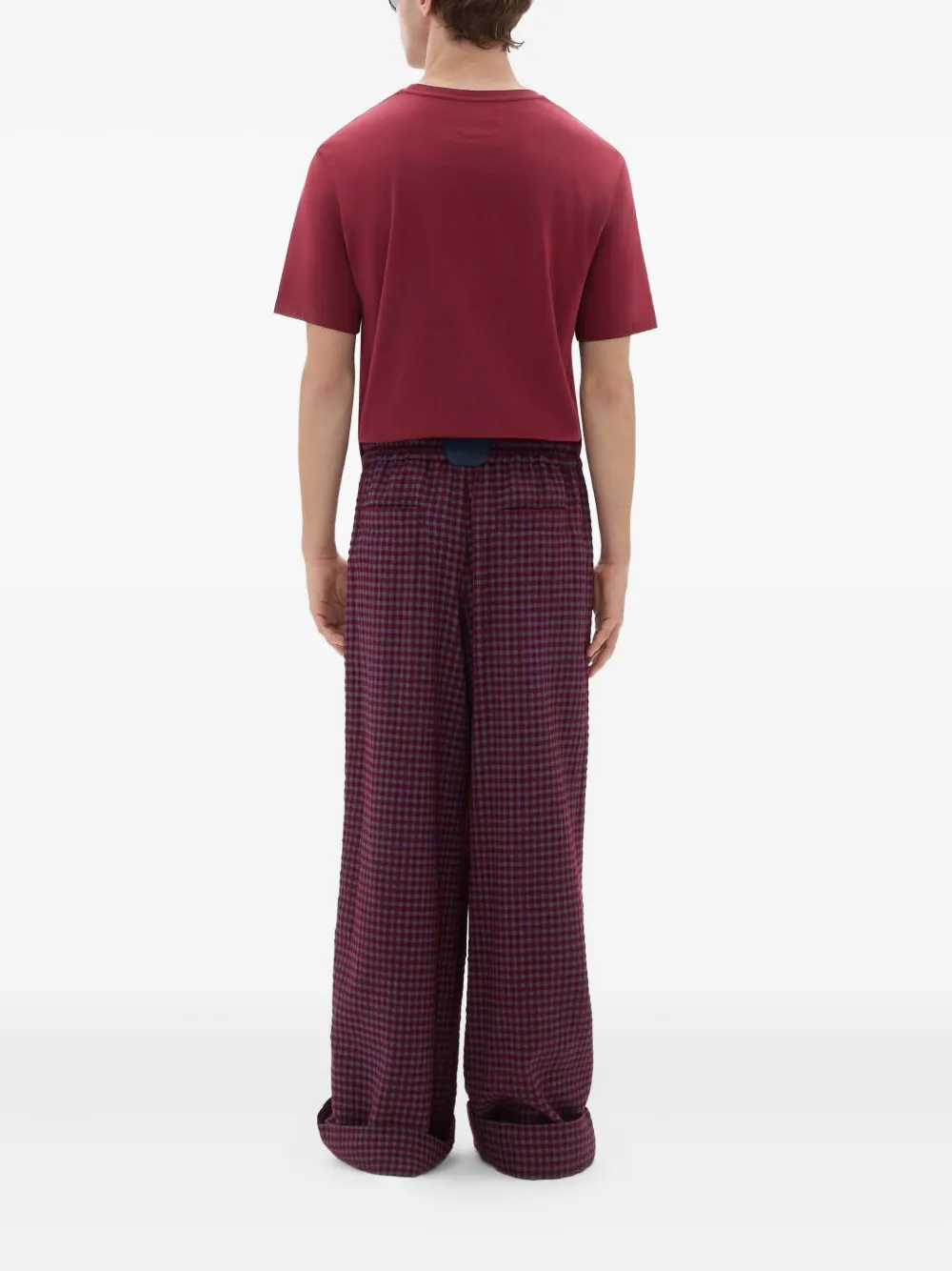 Ferrari T-shirt met logoprint Rood