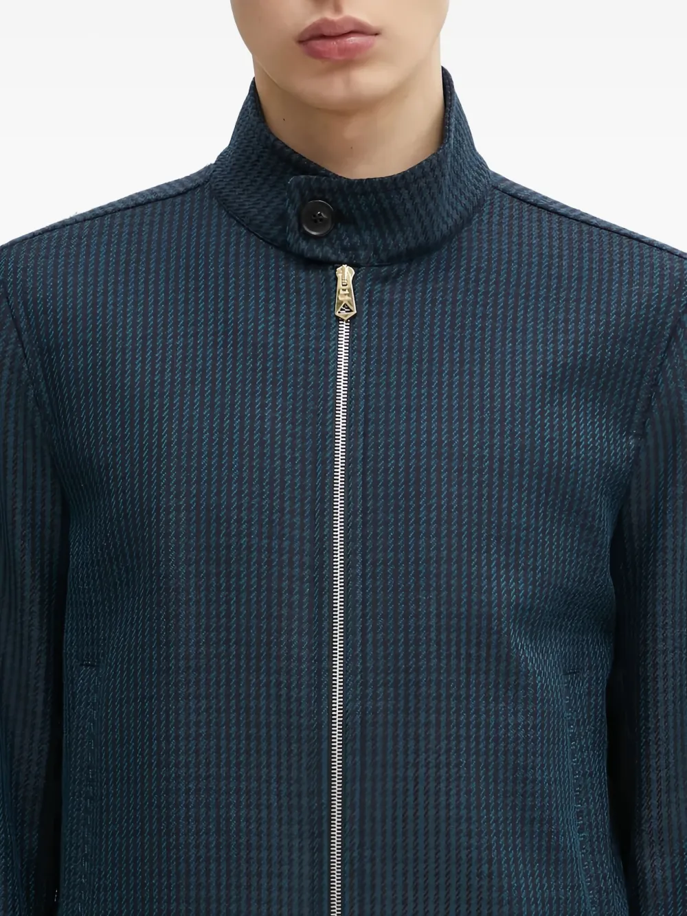 Paul Smith Bomberjack met rits Blauw